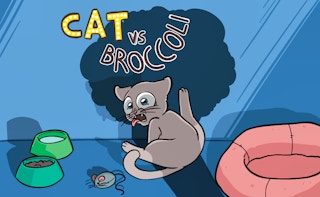Image Cat VS Broccoli